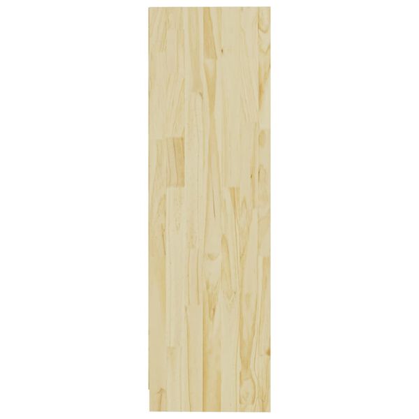 vidaXL Βιβλιοθήκη/Διαχωριστικό Χώρου 104x33,5x110 εκ Μασίφ Ξύλο Πεύκου