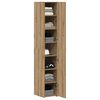 vidaXL Highboard 2 pcs Artisan Oak 30 x 42,5 x 185 &epsilon;&kappa;