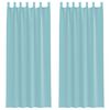 vidaXL &Kappa;&omicron;&upsilon;&rho;&tau;ί&nu;&epsilon;&sigmaf; Voile &mu;&epsilon; &Theta;&eta;&lambda;&iota;έ&sigmaf; 2 &tau;&epsilon;&mu;. &Tau;&upsilon;&rho;&kappa;&omicron;&upsilon;ά&zeta; 140x260 &epsilon;&kappa;.
