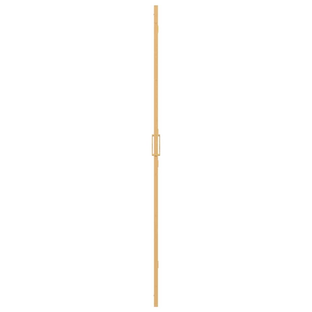 vidaXL Τοίχος ντους Walk-in Άλλο Χρυσό και διαφανές 90 x 190 cm