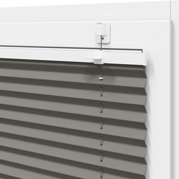 vidaXL Πλισέ περσίδα Ανθρακί 85x150 cm Πλάτος υφάσματος 84,4 cm