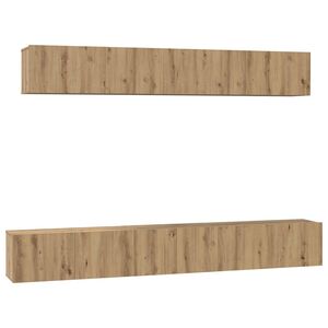 vidaXL &Sigma;&epsilon;&tau; &epsilon;&pi;ί&pi;&lambda;&omicron;&upsilon; &tau;&eta;&lambda;&epsilon;ό&rho;&alpha;&sigma;&eta;&sigmaf; 5 &tau;&mu;&chi;. Artisan Oak &Epsilon;&pi;&epsilon;&xi;&epsilon;&rho;&gamma;&alpha;&sigma;&mu;έ&nu;&omicron; &Xi;ύ&lambda;&omicron;