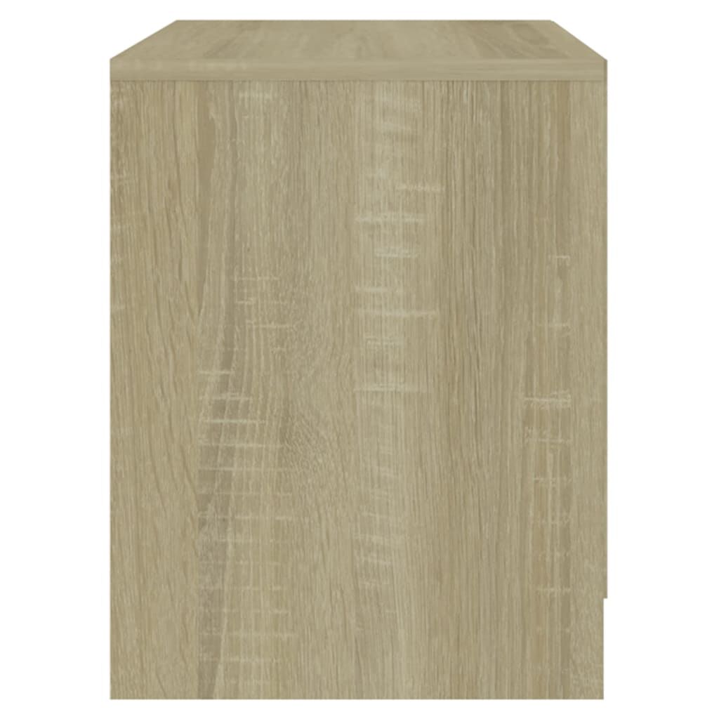 vidaXL Κομοδίνο Sonoma Δρυς 45x34,5x44,5 εκ. από Επεξεργασμένο Ξύλο
