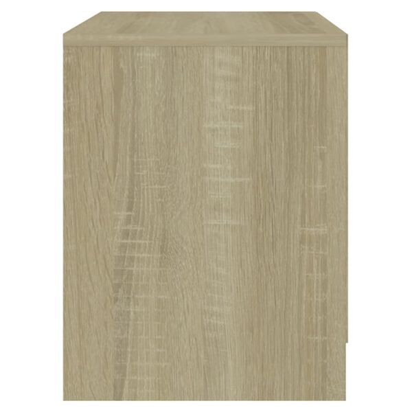 vidaXL Κομοδίνο Sonoma Δρυς 45x34,5x44,5 εκ. από Επεξεργασμένο Ξύλο