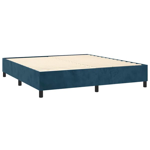 vidaXL &Kappa;&rho;&epsilon;&beta;ά&tau;&iota; Boxspring &mu;&epsilon; &Sigma;&tau;&rho;ώ&mu;&alpha; &Sigma;&kappa;&omicron;ύ&rho;&omicron; &Mu;&pi;&lambda;&epsilon; 160x200 &epsilon;&kappa;. &Beta;&epsilon;&lambda;&omicron;ύ&delta;&iota;&nu;&omicron;