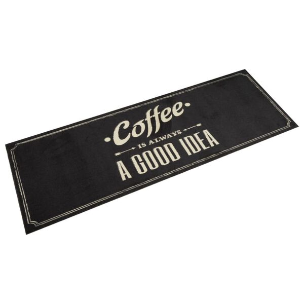 vidaXL &Chi;&alpha;&lambda;ί &Kappa;&omicron;&upsilon;&zeta;ί&nu;&alpha;&sigmaf; &Pi;&lambda;&epsilon;&nu;ό&mu;&epsilon;&nu;&omicron; &Epsilon;&pi;&iota;&gamma;&rho;&alpha;&phi;ή Coffee 60x180 &epsilon;&kappa;. &Beta;&epsilon;&lambda;&omicron;ύ&delta;&omicron;