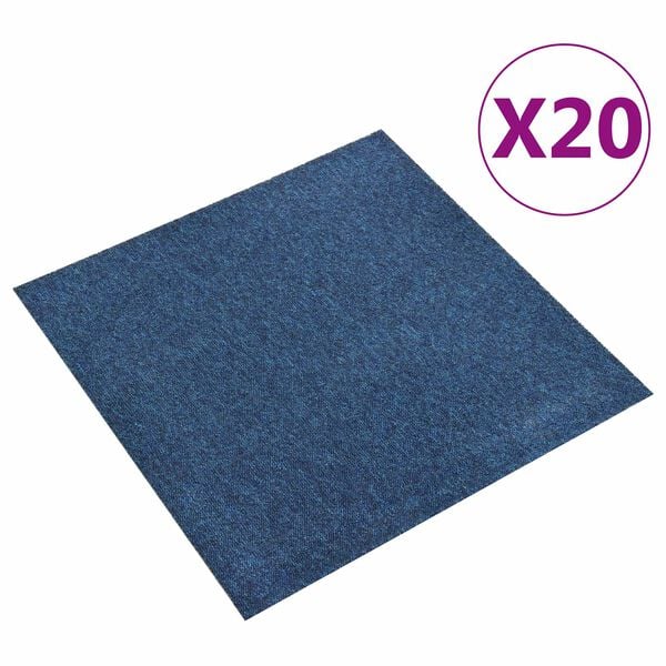 vidaXL &Chi;&alpha;&lambda;ί 20 pcs &Sigma;&kappa;&omicron;ύ&rho;&omicron; &Mu;&pi;&lambda;&epsilon; 50 x 50 cm 100% &Pi;&omicron;&lambda;&upsilon;&pi;&rho;&omicron;&pi;&upsilon;&lambda;έ&nu;&iota;&omicron;