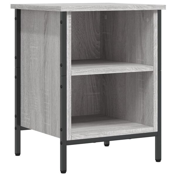 vidaXL Παπουτσοθήκη Γκρι Sonoma 38 x 35 x 50 εκ. από Επεξεργ. Ξύλο