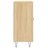 vidaXL Ντουλάπι Sonoma δρυς 90x34x80 εκ. Επεξεργασμένο Ξύλο