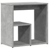 vidaXL Βοηθητικά Τραπέζια 2 τεμ Γκρι Σκυροδ. 50x30x50 εκ. Επεξ. Ξύλο