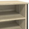vidaXL Παπουτσοθήκη Sonoma Δρυς 80x38x78 εκ. από Επεξεργασμένο Ξύλο