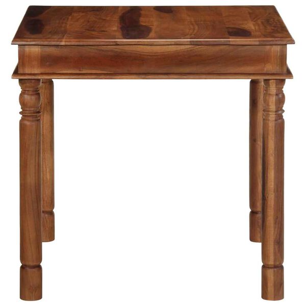 vidaXL Τραπεζαρία 80x80x77 εκ. από Μασίφ Ξύλο Ακακίας