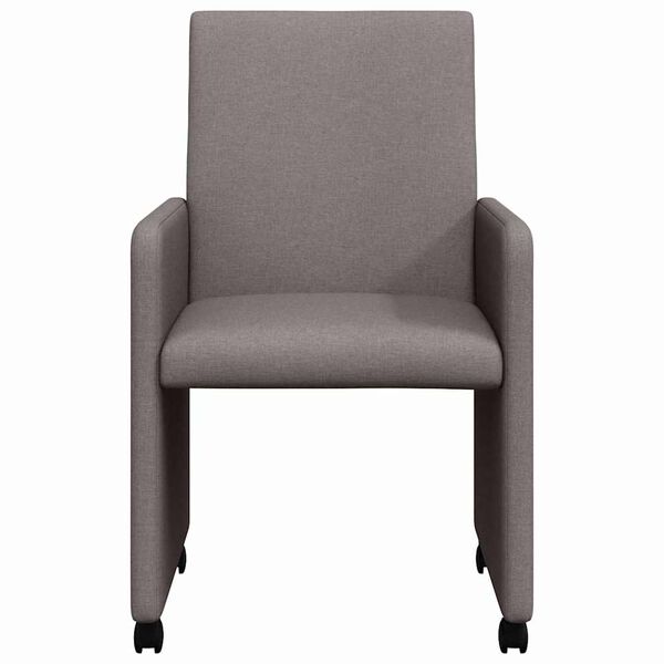 vidaXL &Kappa;&alpha;&rho;έ&kappa;&lambda;&epsilon;&sigmaf; &Phi;&alpha;&gamma;&eta;&tau;&omicron;ύ &mu;&epsilon; &Rho;ό&delta;&epsilon;&sigmaf; 2 pcs Taupe 57 x 66 x 94 &epsilon;&kappa; ύ&phi;&alpha;&sigma;&mu;&alpha;