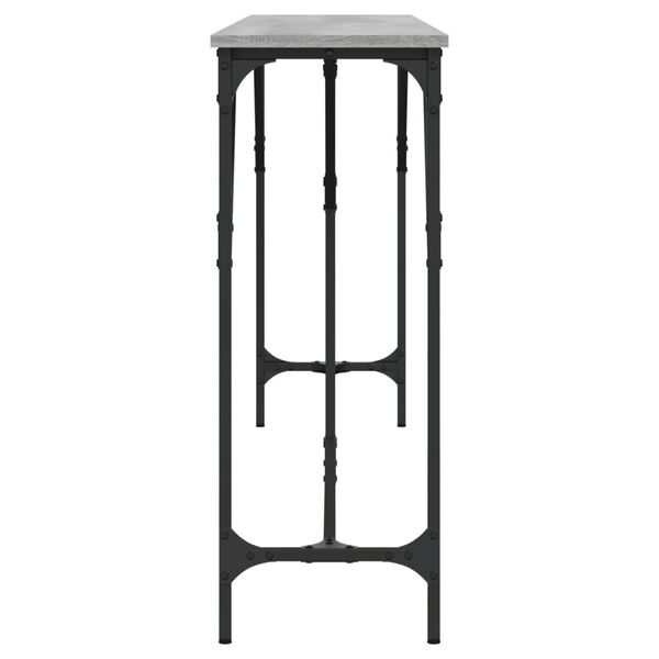 vidaXL Τραπέζι Κονσόλα Γκρι Sonoma 200x29x75 εκ. Επεξεργασμένο Ξύλο