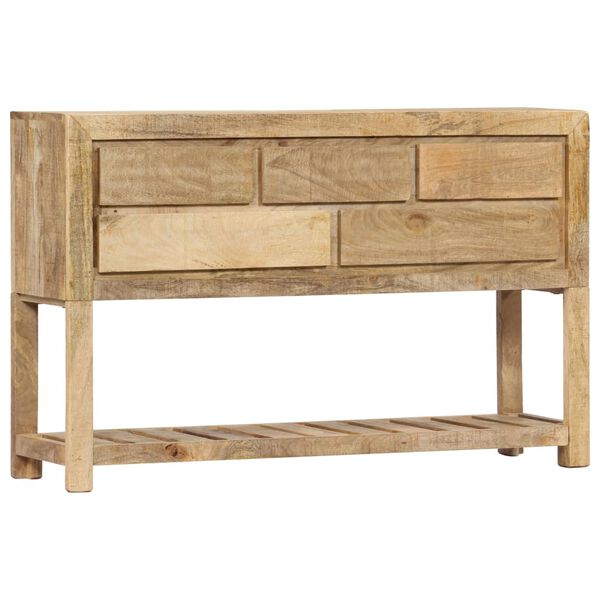 vidaXL Κονσόλα 120 x 30 x 75 εκ. από Μασίφ Ξύλο Μάνγκο