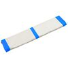 vidaXL Στρώμα Ενόργανης Φουσκωτό Μπλε 200 x 200 x 10 εκ. PVC με Τρόμπα