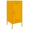 vidaXL Ντουλάπια 2 τεμ. Μουσταρδί 36x39x79 εκ. από Χάλυβα