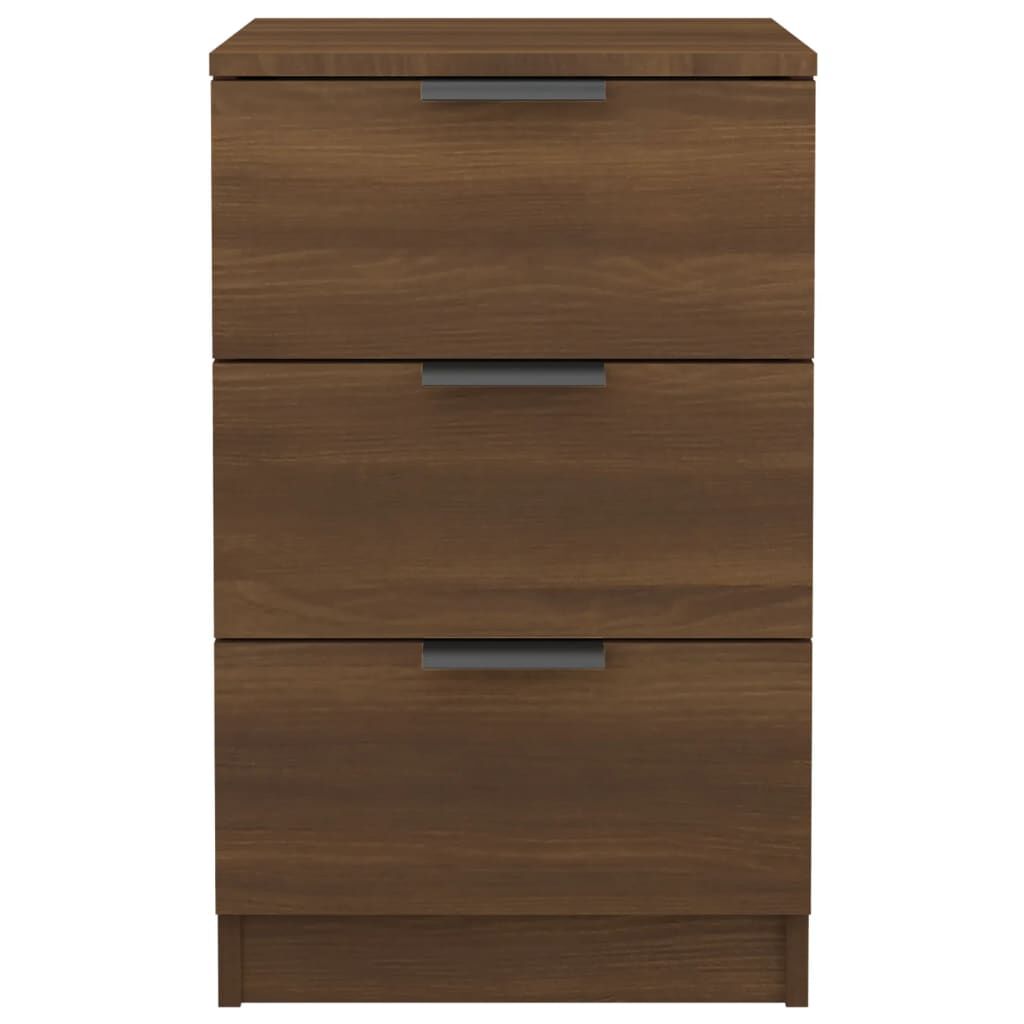 vidaXL Κομοδίνο Καφέ Δρυς 40x36x65 εκ.