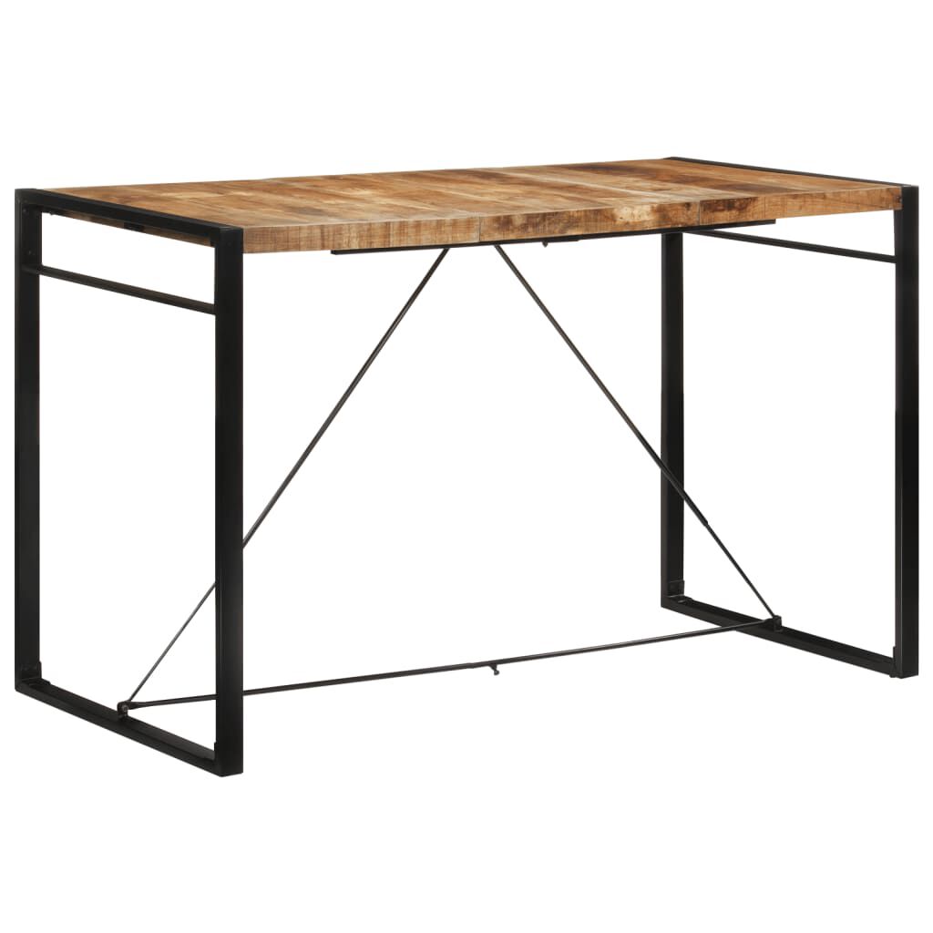 vidaXL Τραπέζι Μπαρ 175x90x110 εκ. από Ακατέργαστο Μασίφ Ξύλο Μάνγκο