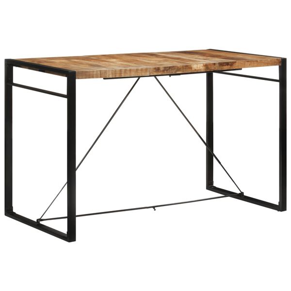 vidaXL Τραπέζι Μπαρ 175x90x110 εκ. από Ακατέργαστο Μασίφ Ξύλο Μάνγκο