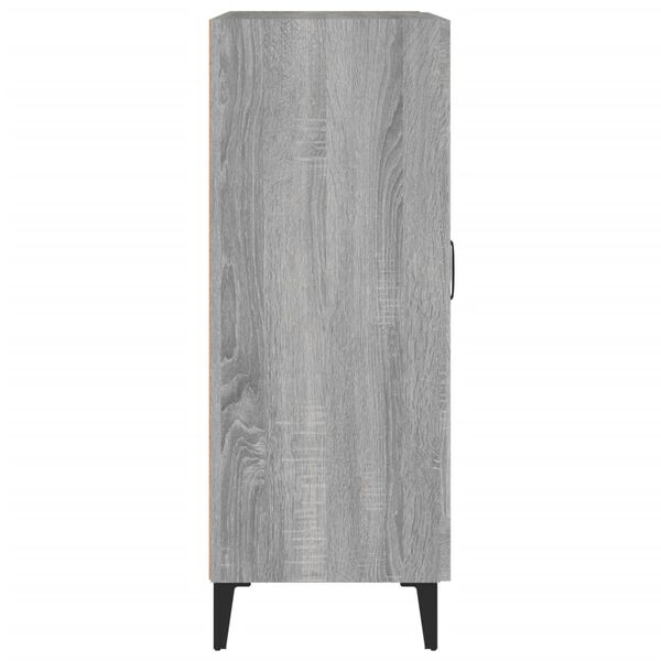 vidaXL Ντουλάπι Γκρι Sonoma 69,5 x 34 x 90 εκ. από Επεξεργασμένο Ξύλο