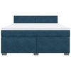 vidaXL &Kappa;&rho;&epsilon;&beta;ά&tau;&iota; Boxspring &mu;&epsilon; &Sigma;&tau;&rho;ώ&mu;&alpha; &Mu;&pi;&lambda;&epsilon; 180x200 &epsilon;&kappa;. &Beta;&epsilon;&lambda;&omicron;ύ&delta;&iota;&nu;&omicron;