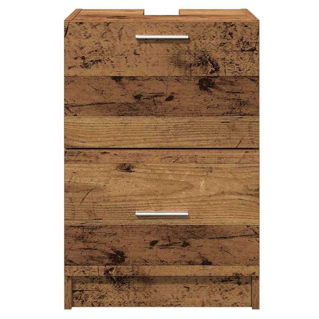 vidaXL Ντουλάπι Νεροχύτη Παλιό Ξύλο 40 x 37 x 59 cm Επεξεργασμένο ξύλο