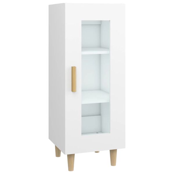 vidaXL Ντουλάπι Λευκό 34,5 x 34 x 90 εκ. από Επεξεργασμένο Ξύλο