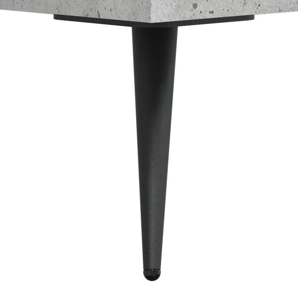 vidaXL Ντουλάπα Γκρι Σκυροδέματος 69,5 x 31 x 115 εκ. Επεξεργ. Ξύλο