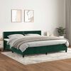 vidaXL &Kappa;&rho;&epsilon;&beta;ά&tau;&iota; Boxspring &mu;&epsilon; &Sigma;&tau;&rho;ώ&mu;&alpha; &Sigma;&kappa;&omicron;ύ&rho;&omicron; &Pi;&rho;ά&sigma;&iota;&nu;&omicron; 200x200&epsilon;&kappa;. &Beta;&epsilon;&lambda;&omicron;ύ&delta;&iota;&nu;&omicron;