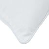 vidaXL Σετ Κουβέρτας με μαξιλάρι 3 pcs Λευκό 240 x 220 cm Μικροΐνες