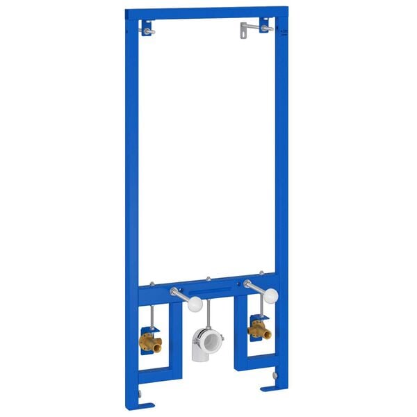 vidaXL Κρυφή Στήριξη για Μπιντέ 50x112-136 εκ Χάλυβας