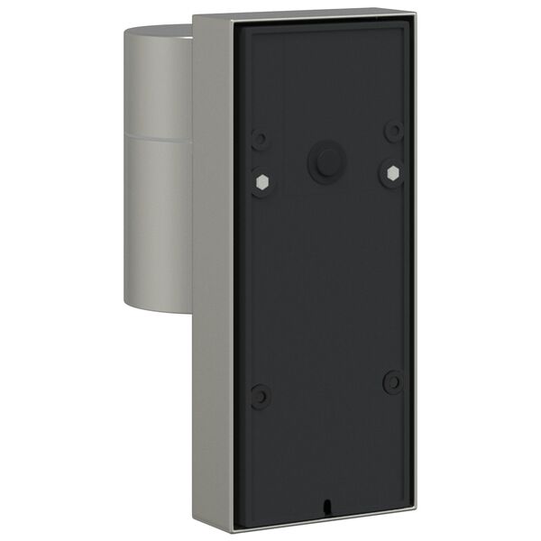 vidaXL Εξωτερικά Φωτιστικά Τοίχου 2 pcs Ασημί 6.5 x 10.5 x 16 εκ.