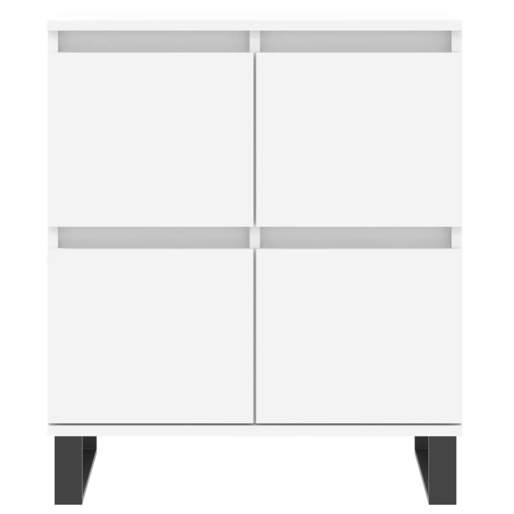 vidaXL Συρταριέρα Λευκή 60 x 35 x 70 εκ. από Επεξεργασμένο Ξύλο