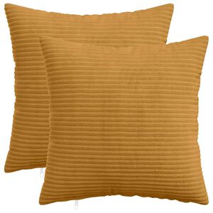vidaXL &Kappa;ά&lambda;&upsilon;&mu;&mu;&alpha; &Mu;&alpha;&xi;&iota;&lambda;&alpha;&rho;&iota;&omicron;ύ 2 pcs HEERLEN &Kappa;ί&tau;&rho;&iota;&nu;&omicron; 30 x 30 cm &kappa;&omicron;&rho;&nu;&tau;&omicron;&upsilon;&rho;ό&iota;