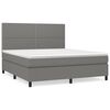 vidaXL &Kappa;&rho;&epsilon;&beta;ά&tau;&iota; Boxspring &mu;&epsilon; &Sigma;&tau;&rho;ώ&mu;&alpha; &Sigma;&kappa;&omicron;ύ&rho;&omicron; &Gamma;&kappa;&rho;&iota; 180x200 &epsilon;&kappa; &Upsilon;&phi;&alpha;&sigma;&mu;ά&tau;&iota;&nu;