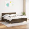 vidaXL &Kappa;&rho;&epsilon;&beta;ά&tau;&iota; Boxspring &mu;&epsilon; &Sigma;&tau;&rho;ώ&mu;&alpha; &Sigma;&kappa;&omicron;ύ&rho;&omicron; &Kappa;&alpha;&phi;έ 160x200 &epsilon;&kappa; &Upsilon;&phi;&alpha;&sigma;&mu;ά&tau;&iota;&nu;&omicron;