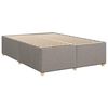 vidaXL &Kappa;&rho;&epsilon;&beta;ά&tau;&iota; Boxspring &mu;&epsilon; &Sigma;&tau;&rho;ώ&mu;&alpha; Taupe 160x200 &epsilon;&kappa;. &Upsilon;&phi;&alpha;&sigma;&mu;ά&tau;&iota;&nu;&omicron;