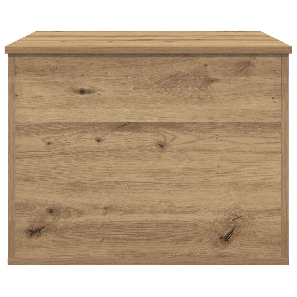vidaXL Κουτί Αποθήκευσης με Καπάκι σε Στυλ Artisan Oak 60x42x46 εκ Επεξεργασμένο Ξύλο