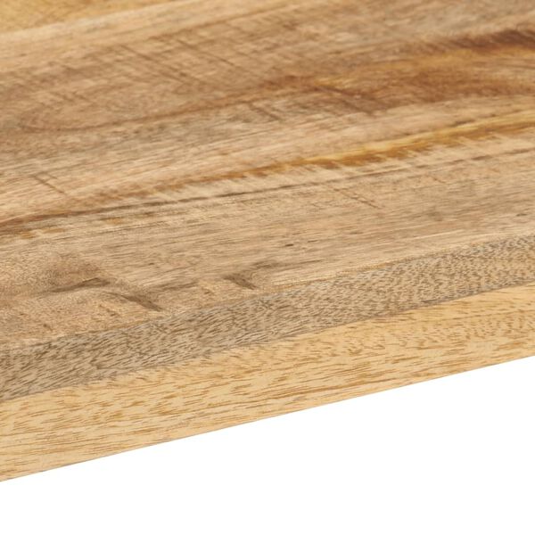 vidaXL Τραπέζι Κονσόλα 110x35x76 εκ. από Μασίφ Ακατέργαστο Ξύλο Μάνγκο