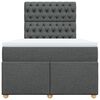 vidaXL &Kappa;&rho;&epsilon;&beta;ά&tau;&iota; Boxspring &mu;&epsilon; &Sigma;&tau;&rho;ώ&mu;&alpha; &Sigma;&kappa;&omicron;ύ&rho;&omicron; &Gamma;&kappa;&rho;&iota; 120x200 &epsilon;&kappa;. &Upsilon;&phi;&alpha;&sigma;&mu;ά&tau;&iota;&nu;&omicron;