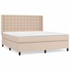 vidaXL &Kappa;&rho;&epsilon;&beta;ά&tau;&iota; Boxspring &mu;&epsilon; &Sigma;&tau;&rho;ώ&mu;&alpha; &Kappa;&alpha;&pi;&omicron;&upsilon;&tau;&sigma;ί&nu;&omicron; 160x200&epsilon;&kappa;.&alpha;&pi;ό &Sigma;&upsilon;&nu;&theta;.&Delta;έ&rho;&mu;&alpha;