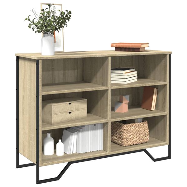vidaXL Μπουφές Sonoma Δρυς 101x35,5x74,5 εκ. από Επεξεργασμένο Ξύλο