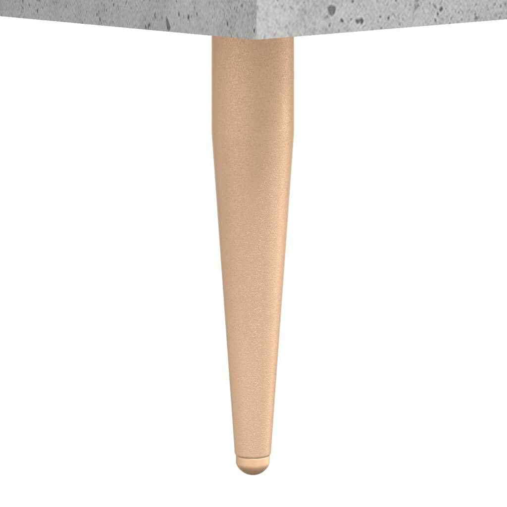 vidaXL Ντουλάπι Γκρι Σκυροδέματος 69,5x34x90 εκ. Επεξεργασμένο Ξύλο