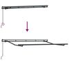vidaXL Σκηνίτσα Αναδιπλούμενη Καφέ 350 x 200 cm