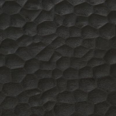 vidaXL Κομοδίνα 2 τεμ. Μαύρα 40 x 33 x 46 εκ. από Μασίφ Ξύλο Μάνγκο