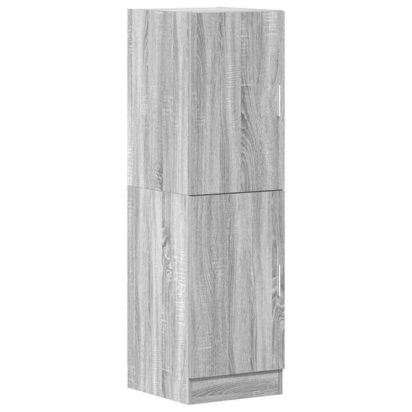 vidaXL Ντουλάπι Κουζίνας Γκρι sonoma 38x41,5x131,5 εκ. Επεξεργ. Ξύλο