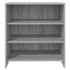 vidaXL Ραφιέρα Γκρι Sonoma 70 x 40,5 x 75 εκ. από Μοριοσανίδα