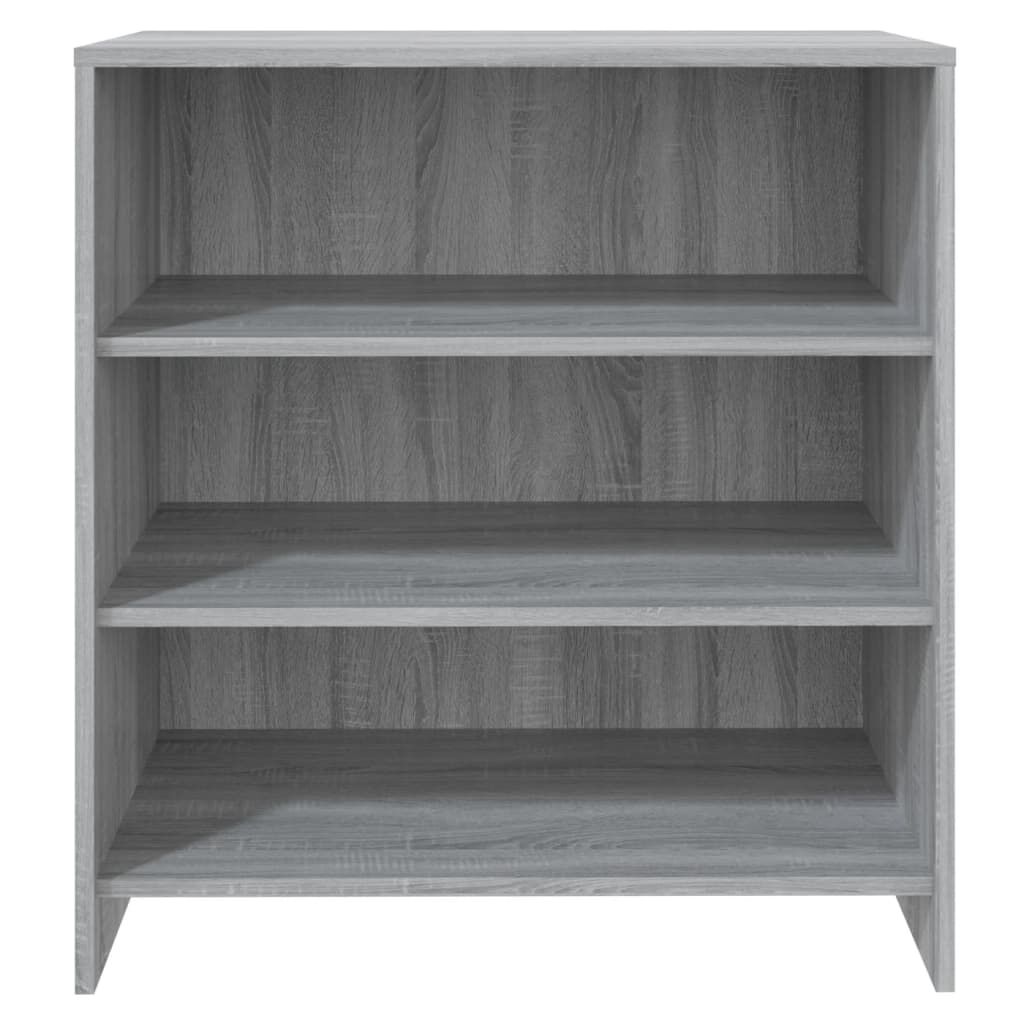 vidaXL Ραφιέρα Γκρι Sonoma 70 x 40,5 x 75 εκ. από Μοριοσανίδα
