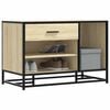 Πάγκος παπουτσιών vidaXL Sonoma Oak 80x40x53,5 cm